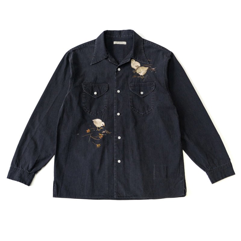 OLD JOE SWALLOW COLLAR SPORTS SHIRTS Long-sleeve (Hiyoko) 261OJ