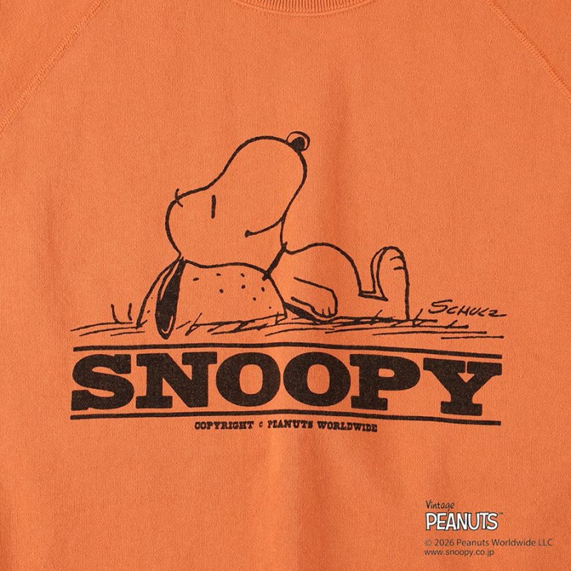 STANDARD CALIFORNIA SNOOPY / SD Cozy Monday Crew Sweat SWOCA250