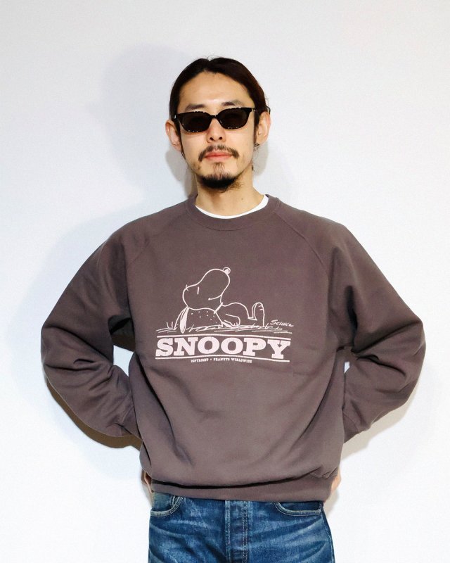 STANDARD CALIFORNIA SNOOPY / SD Cozy Monday Crew Sweat SWOCA250