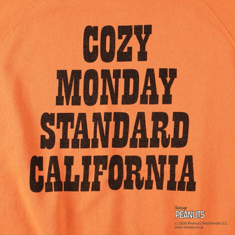 STANDARD CALIFORNIA SNOOPY / SD Cozy Monday Crew Sweat SWOCA250