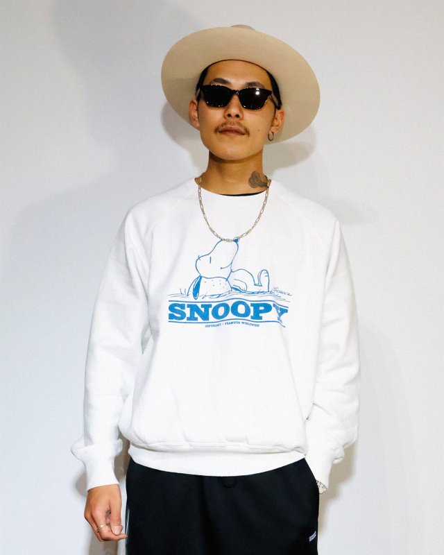 STANDARD CALIFORNIA SNOOPY / SD Cozy Monday Crew Sweat SWOCA250