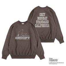 画像2: STANDARD CALIFORNIA  SNOOPY / SD Cozy Monday Crew Sweat (2)