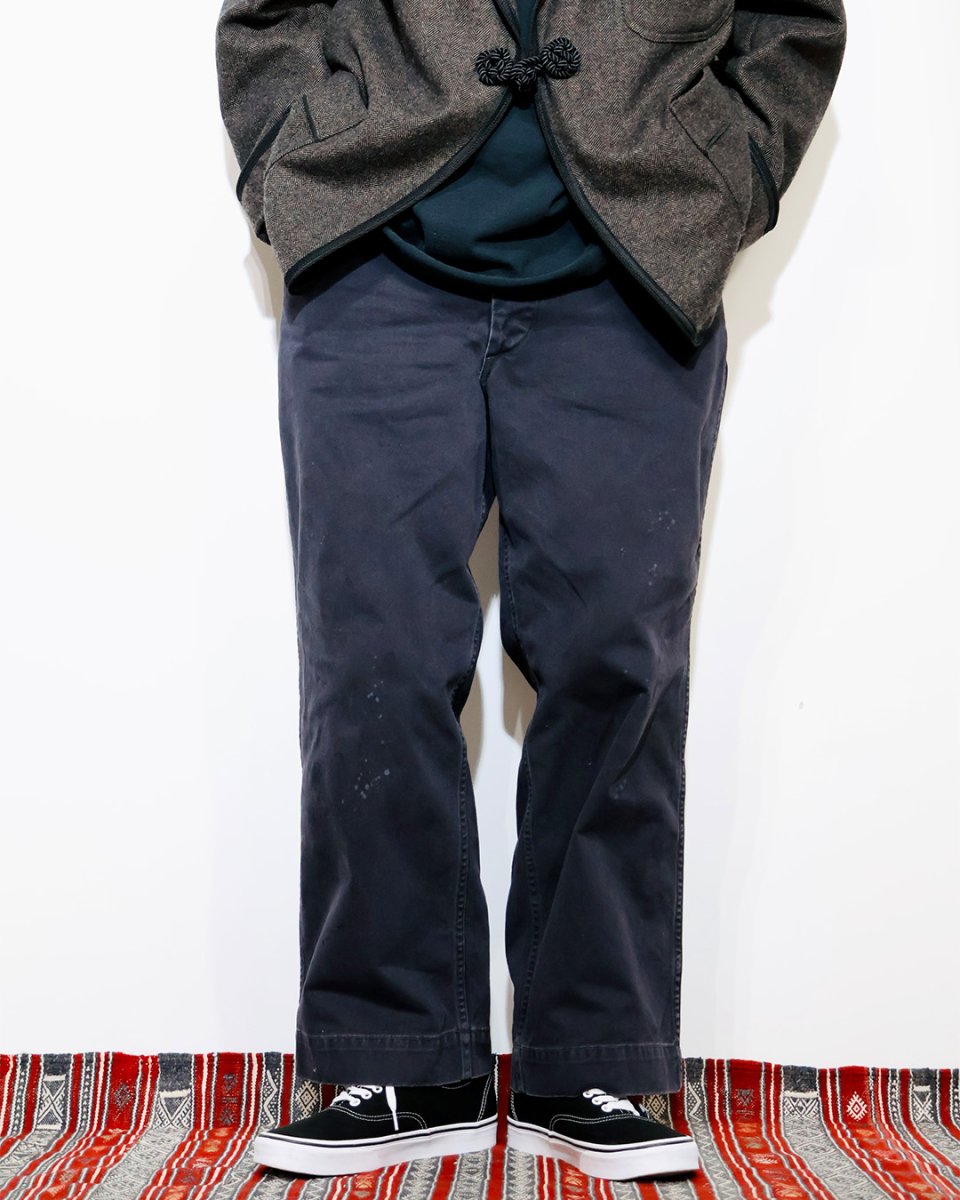 画像3: BOW WOW  BLACK WORK TROUSERS AGED (3)
