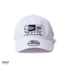 画像2: NEW ERA  9TWENTY ロングバイザー PEANUTS ピーナッツ ニューエラボックスロゴ ホワイト | ゴルフ (2)