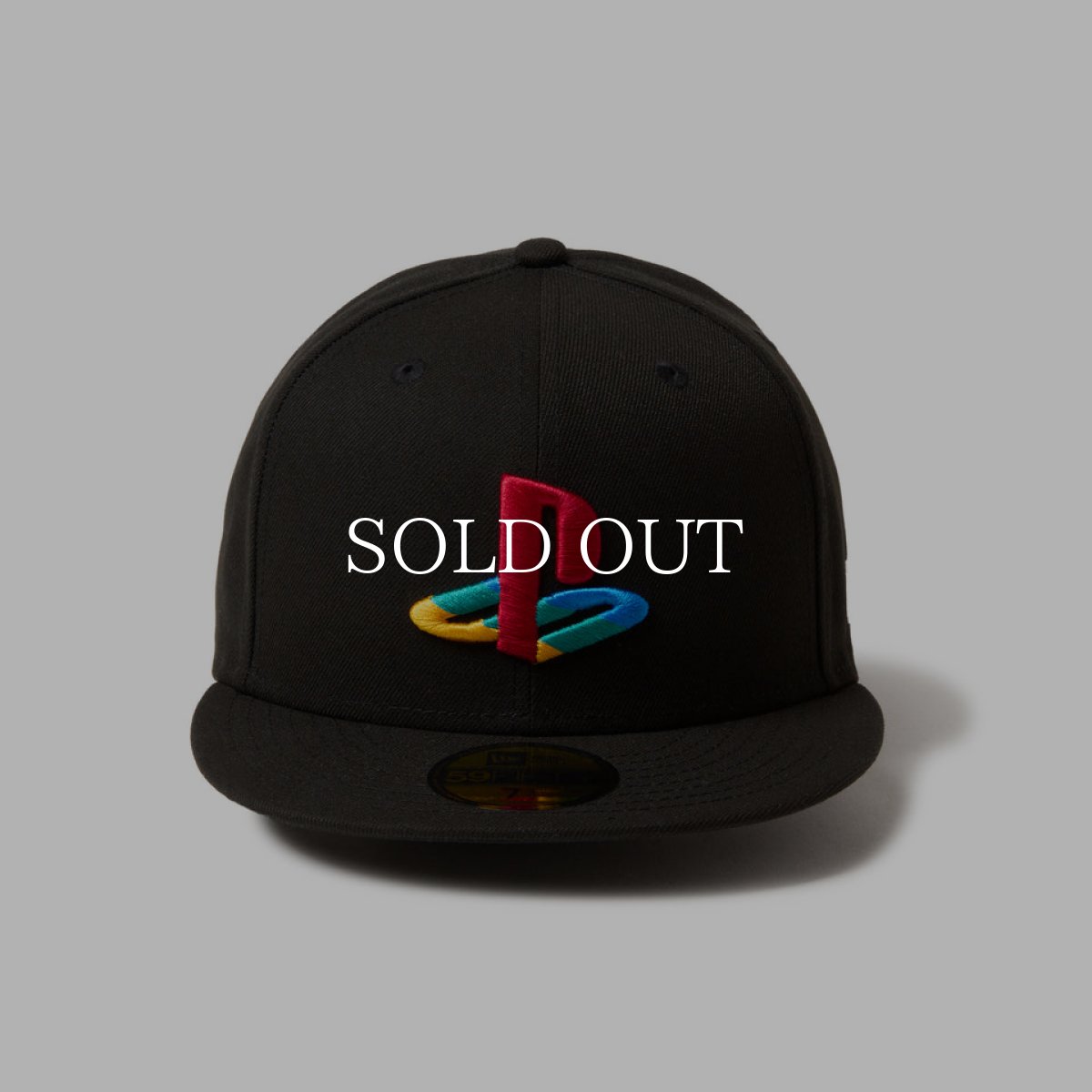 画像2: NEW ERA  59FIFTY PlayStation プレイステーション ファミリーマーク マルチカラー ブラック (2)