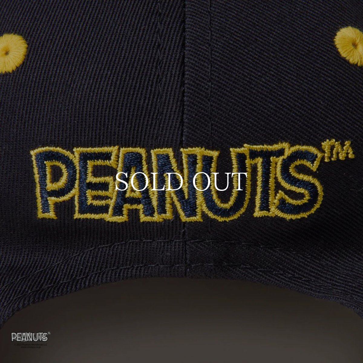 画像5: NEW ERA  キッズ Youth 9FORTY A-Frame PEANUTS ピーナッツ College Logo ネイビー (5)