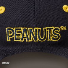 画像5: NEW ERA  キッズ Youth 9FORTY A-Frame PEANUTS ピーナッツ College Logo ネイビー (5)