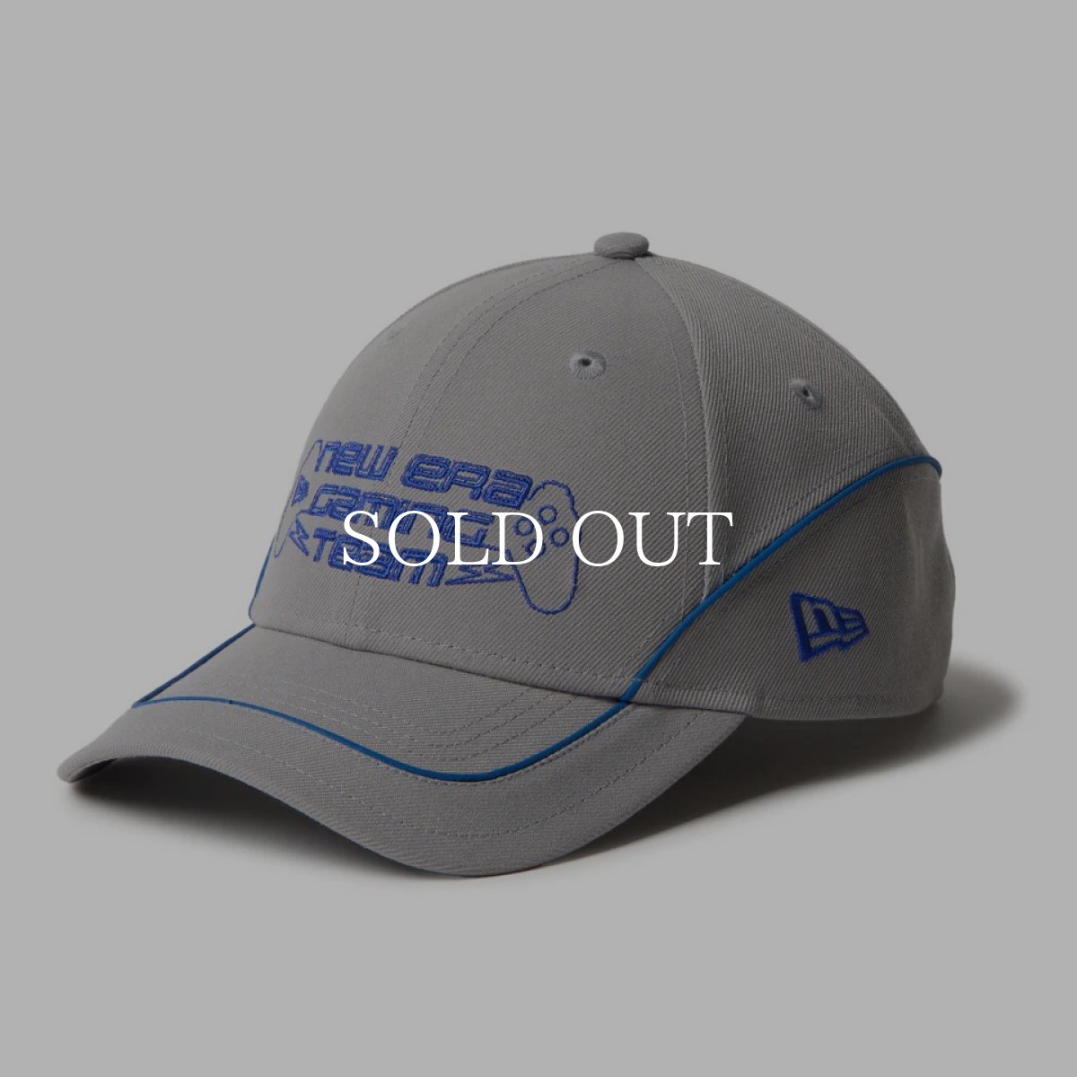 画像1: NEW ERA  9FORTY PlayStation ニューエラゲーミングチームロゴ グレー (1)
