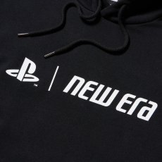 画像4: NEW ERA  スウェット プルオーバー フーディー PlayStation プレイステーション ブラック (4)