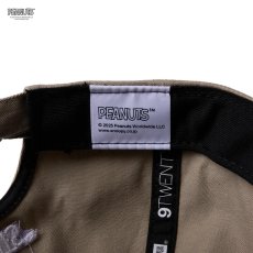 画像9: NEW ERA  9TWENTY ロングバイザー PEANUTS ピーナッツ スヌーピー ウッドストックと仲間たち ペブル | ゴルフ (9)