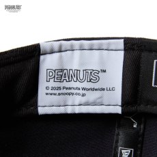 画像7: NEW ERA  キッズ Youth 9FORTY A-Frame PEANUTS ピーナッツ College Logo ネイビー (7)
