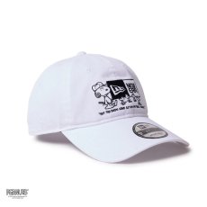画像3: NEW ERA  9TWENTY ロングバイザー PEANUTS ピーナッツ ニューエラボックスロゴ ホワイト | ゴルフ (3)