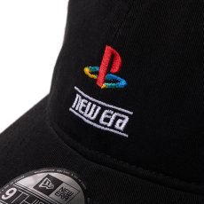 画像5: NEW ERA  9THIRTY PlayStation プレイステーション ファミリーマーク ニューエラロゴ ブラック (5)
