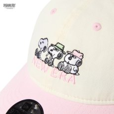 画像5: NEW ERA  キッズ Youth 9TWENTY PEANUTS ピーナッツ スヌーピー オラフ スパイク クロームホワイト/ピンク (5)