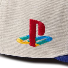 画像7: NEW ERA  9FIFTY PlayStation プレイステーション ファミリーマーク ストーン/ダークロイヤル (7)