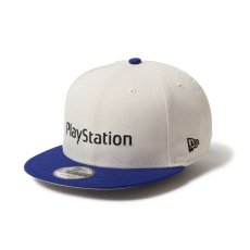 画像4: NEW ERA  9FIFTY PlayStation プレイステーション ファミリーマーク ストーン/ダークロイヤル (4)