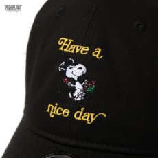 画像4: NEW ERA  9THIRTY PEANUTS ピーナッツ HAVE A NICE DAY ブラック (4)