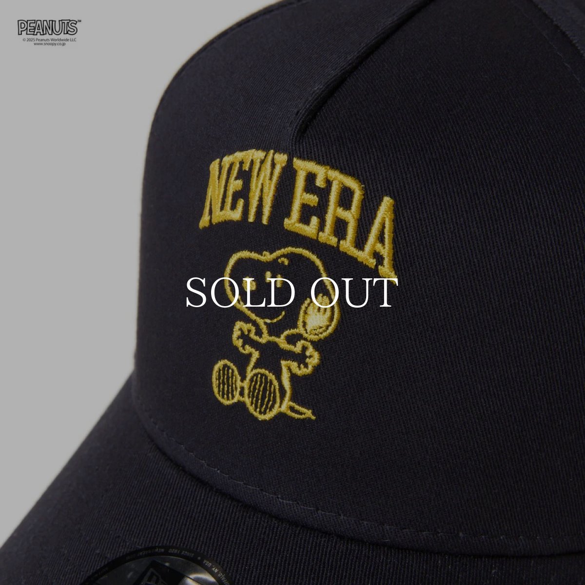 画像4: NEW ERA  キッズ Youth 9FORTY A-Frame PEANUTS ピーナッツ College Logo ネイビー (4)