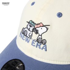 画像4: NEW ERA  キッズ Youth 9TWENTY PEANUTS ピーナッツ スヌーピー オラフ スパイク クロームホワイト/スレート (4)