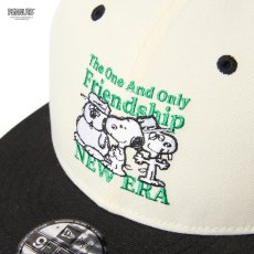 画像4: NEW ERA  キッズ Youth 9FIFTY PEANUTS ピーナッツ FRIENDSHIP クロームホワイト/ブラック (4)