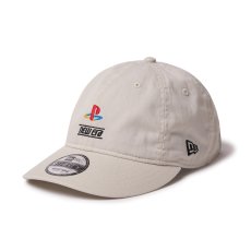 画像1: NEW ERA  9THIRTY PlayStation プレイステーション ファミリーマーク ニューエラロゴ アイボリー (1)