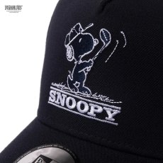 画像5: NEW ERA  9FORTY A-Frame PEANUTS ピーナッツ SWING SNOOPY ネイビー | ゴルフ (5)