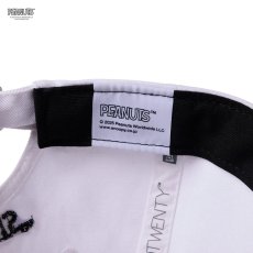 画像10: NEW ERA  9TWENTY ロングバイザー PEANUTS ピーナッツ ニューエラボックスロゴ ホワイト | ゴルフ (10)