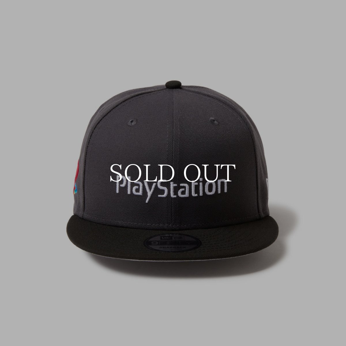 画像3: NEW ERA  9FIFTY PlayStation プレイステーション ファミリーマーク ダークグラファイト/ブラック (3)