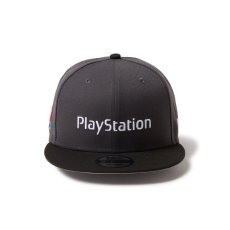 画像3: NEW ERA  9FIFTY PlayStation プレイステーション ファミリーマーク ダークグラファイト/ブラック (3)