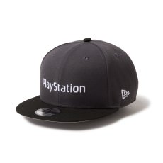画像2: NEW ERA  9FIFTY PlayStation プレイステーション ファミリーマーク ダークグラファイト/ブラック (2)
