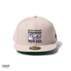 画像2: NEW ERA  59FIFTY PEANUTS ピーナッツ FRIENDSHIP ストーン (2)