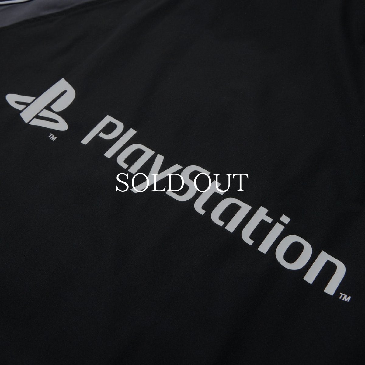 画像7: NEW ERA  オーバーサイズド パイピング トラックジャケット PlayStation プレイステーション ブラック | パフォーマンスアパレル (7)