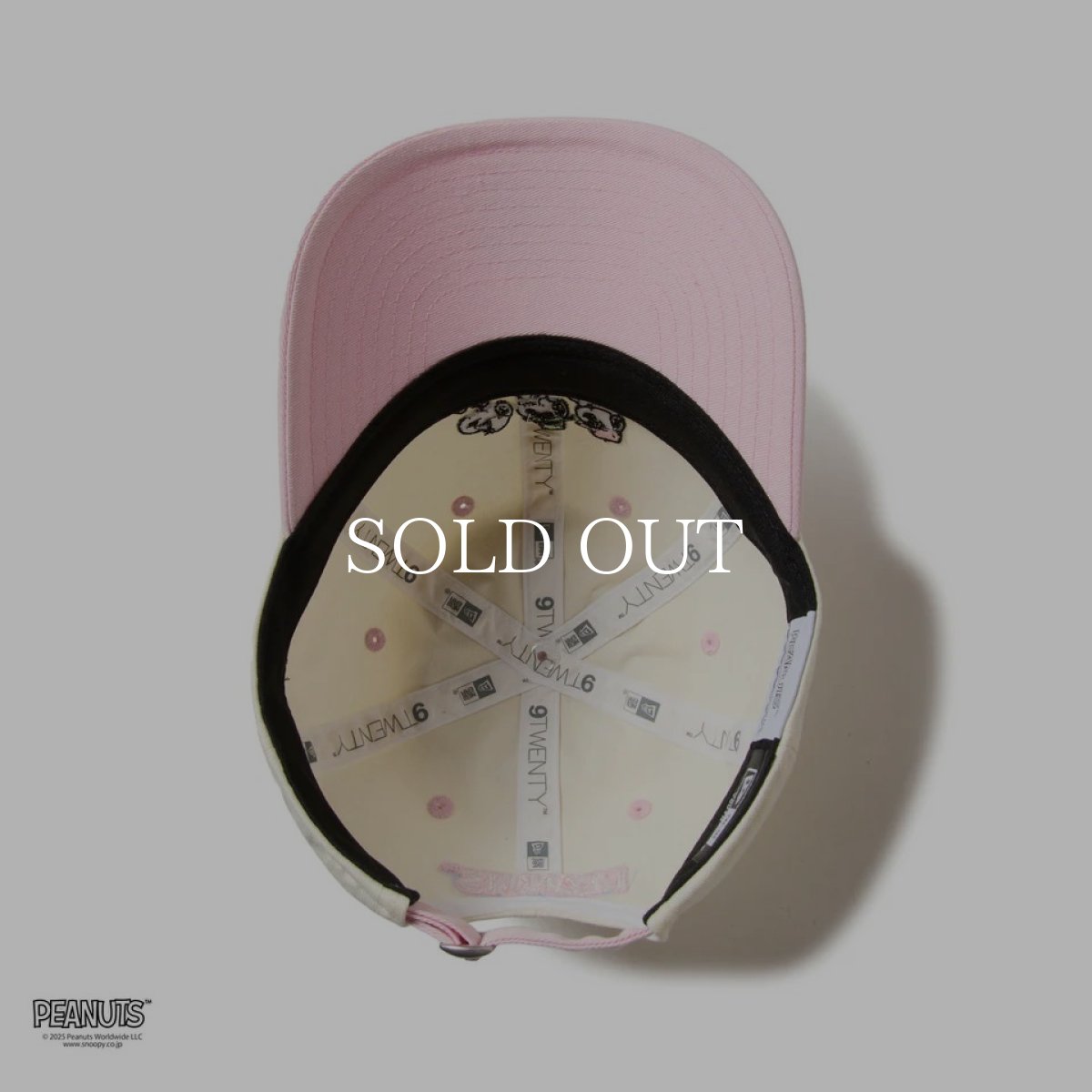画像4: NEW ERA  キッズ Youth 9TWENTY PEANUTS ピーナッツ スヌーピー オラフ スパイク クロームホワイト/ピンク (4)