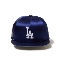 画像2: NEW ERA  59FIFTY サテン ロサンゼルス・ドジャース ダークロイヤル (2)