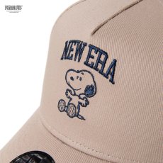 画像4: NEW ERA  キッズ Youth 9FORTY A-Frame PEANUTS ピーナッツ College Logo アッシュブラウン (4)