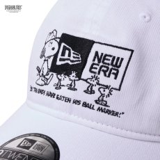 画像6: NEW ERA  9TWENTY ロングバイザー PEANUTS ピーナッツ ニューエラボックスロゴ ホワイト | ゴルフ (6)