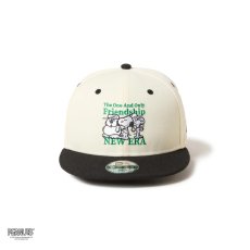 画像2: NEW ERA  キッズ Youth 9FIFTY PEANUTS ピーナッツ FRIENDSHIP クロームホワイト/ブラック (2)