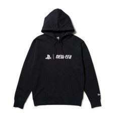 画像1: NEW ERA  スウェット プルオーバー フーディー PlayStation プレイステーション ブラック (1)