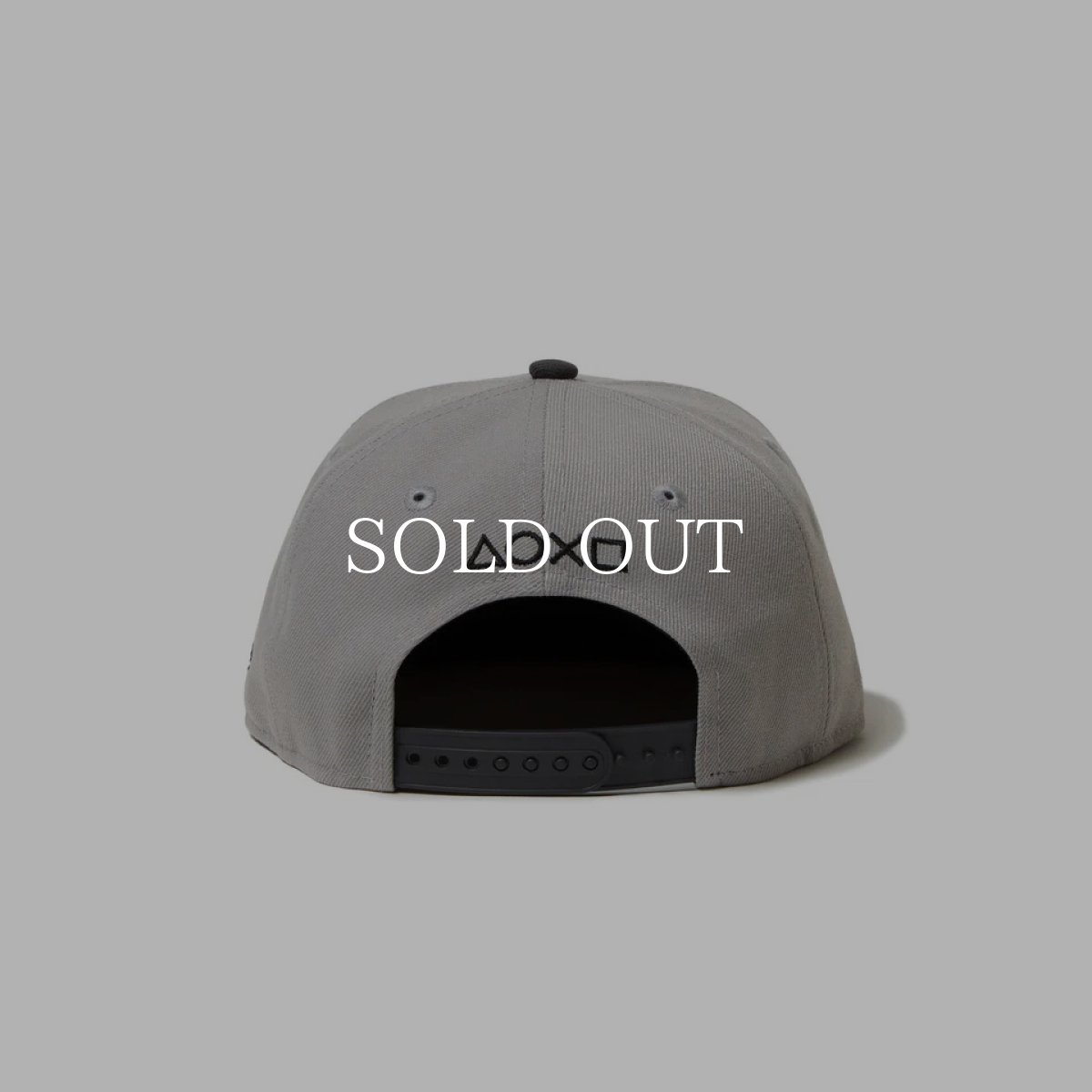 画像3: NEW ERA  キッズ Youth 9FIFTY PlayStation プレイステーション ファミリーマーク ニューエラロゴ グレー (3)