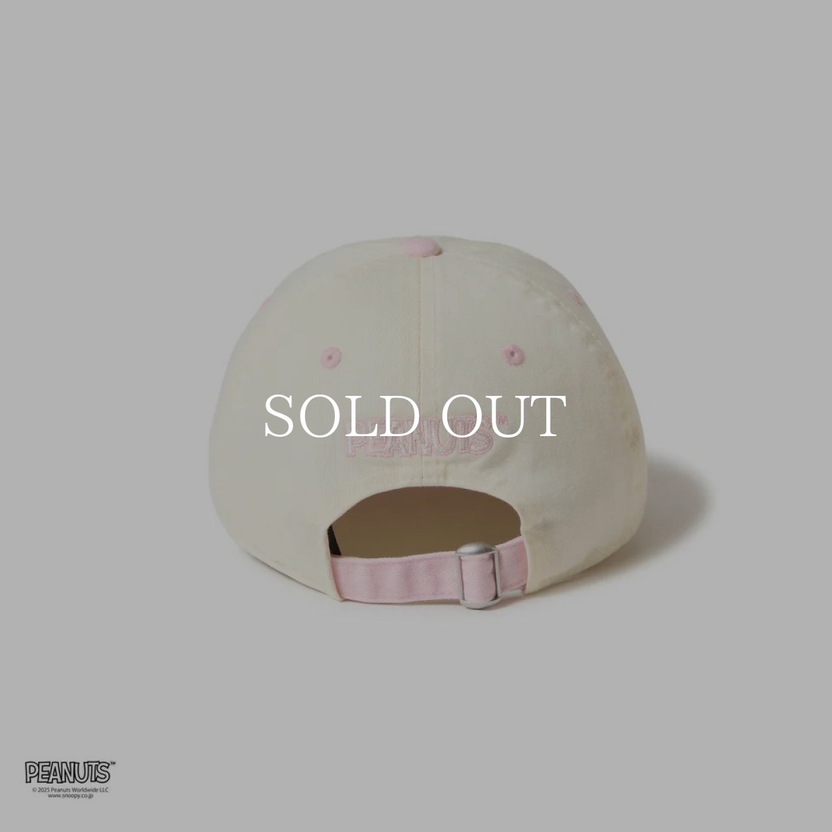 画像3: NEW ERA  キッズ Youth 9TWENTY PEANUTS ピーナッツ スヌーピー オラフ スパイク クロームホワイト/ピンク (3)