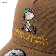 画像5: NEW ERA  9FORTY A-Frame PEANUTS ピーナッツ IHPF カーキ | ゴルフ (5)