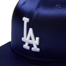 画像5: NEW ERA  59FIFTY サテン ロサンゼルス・ドジャース ダークロイヤル (5)