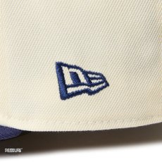 画像6: NEW ERA  キッズ Youth 9FIFTY PEANUTS ピーナッツ FRIENDSHIP クロームホワイト/ライトネイビー (6)