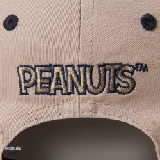 画像5: NEW ERA  キッズ Youth 9FORTY A-Frame PEANUTS ピーナッツ College Logo アッシュブラウン (5)