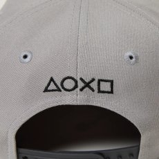 画像7: NEW ERA  キッズ Youth 9FIFTY PlayStation プレイステーション ファミリーマーク ニューエラロゴ グレー (7)