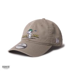 画像1: NEW ERA  9TWENTY ロングバイザー PEANUTS ピーナッツ スヌーピー ウッドストックと仲間たち ペブル | ゴルフ (1)