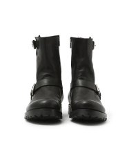 画像2: nonnative  BIKER ZIP UP BOOTS COW LEATHER (2)