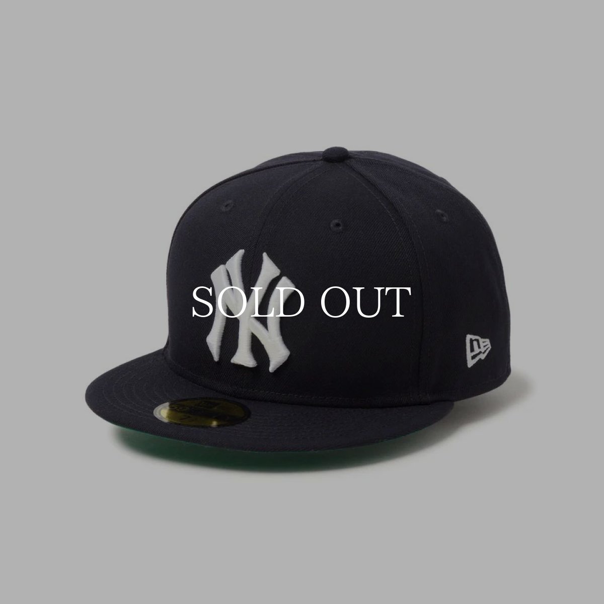画像3: NEW ERA  59FIFTY MLB Old English クーパーズタウン ニューヨーク・ヤンキース ネイビー (3)