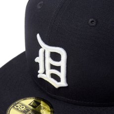 画像5: NEW ERA  59FIFTY MLB Old English クーパーズタウン デトロイト・タイガース ネイビー (5)