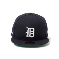 画像2: NEW ERA  59FIFTY MLB Old English クーパーズタウン デトロイト・タイガース ネイビー (2)